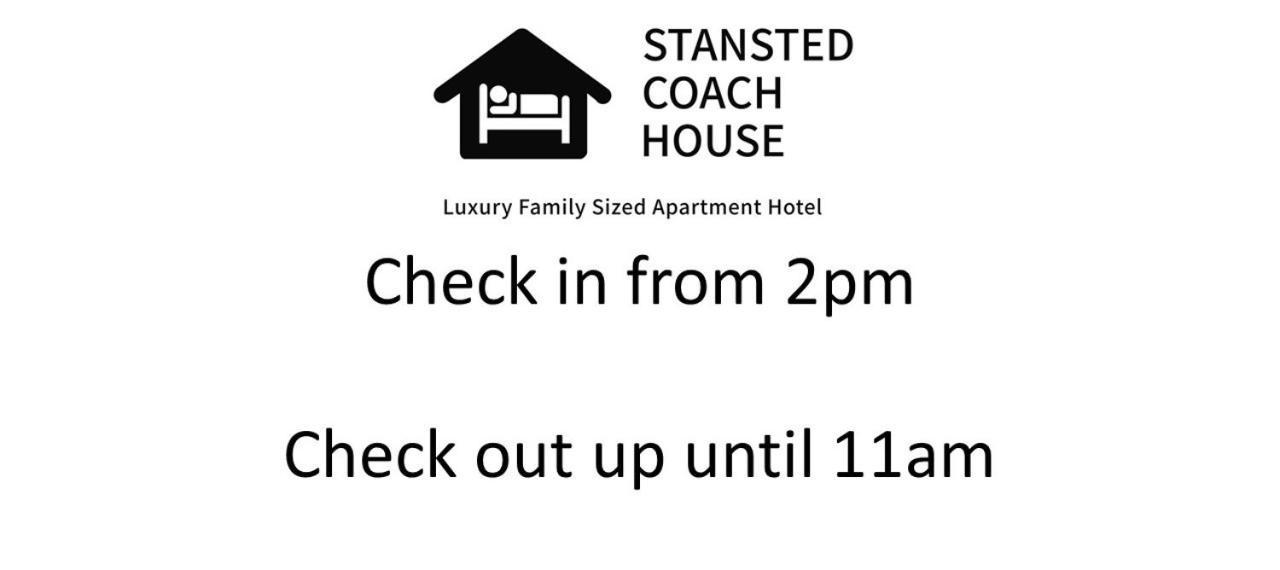 Stansted Coach House - Apartment Hotel Elsenham Exterior foto